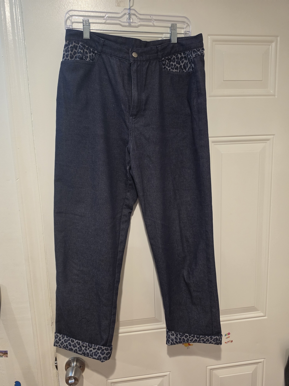 Womens White Horse Jeans